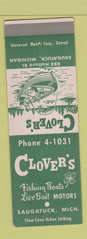 Matchbook Cover - Ben's Bait and Tackle SAMPLE