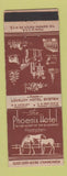 Matchbook Cover - Phoenix Hotel Lexington KY