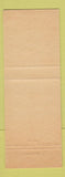 Matchbook Cover - Eddy Matches Thoroughbred Horse Canada
