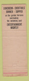 Matchbook Cover - The Chase Hotel St Louis MO Steeplechase