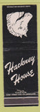 Matchbook Cover - Hackney House Colorado Springs restaurant