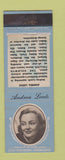 Matchbook Cover - 1930's Diamond Movie Stars Andrea Leeds BLUE