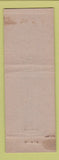 Matchbook Cover - 1930's Diamond Movie Stars Leo Carrillo  BLUE