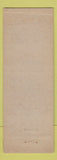 Matchbook Cover - 1930's Diamond Movie Stars Leo Carrillo  BLUE