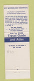 Matchbook Cover Wings Motor Hotel Flying Carpet Lake Havasu City AZ Best Western