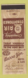 Matchbook Cover - Burro Jim Motel Cafe Aquila AZ Eskimo
