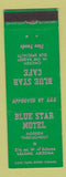 Matchbook Cover - Blue Star Cafe Salome AZ