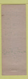 Matchbook Cover - Lucy Whyman Hotel Tolleson AZ