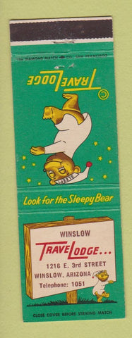Matchbook Cover - Travel Lodge Motel Winslow AZ
