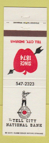 Matchbook Cover - Tell City National Bank IN