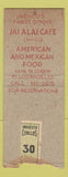Matchbook Cover Jai Alai Games Tijuana Mexico Jose Cuervo Tequila Mexico BOBTAIL