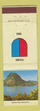Matchbook Cover - Switzerland Ticno Monte San Salvatore
