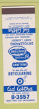Matchbook Cover - Ad Astra Dry Cleaning West Leederville Australia SAMPLE