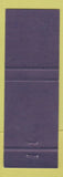 Matchbook Cover - James Cook Hotel Wellington New Zealand