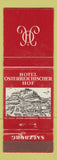 Matchbook Cover - Hotel Osterreichischer Hof Salzburg WEAR