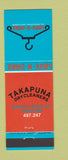 Matchbook Cover - Love n Care Dry Cleaners Takapuna New Zealand