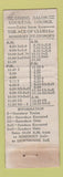 Matchbook Cover - Ace of Clubs Bermuda WORN