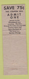 Matchbook Cover - Northfield Park Horse Racing between Cleveland Akron OH