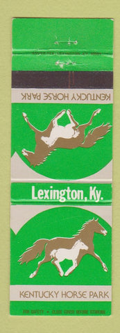 Matchbook Cover - Kentucky Horse Park Racing Lexington KY