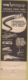 Matchbook Cover - Aeroquip auto parts Norfolk Richmond Roanoke VA