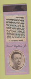 Matchbook Cover - 1930's Diamond Movie Stars Frank Coghlan Jr LAVENDER
