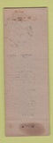 Matchbook Cover - 1930's Diamond Movie Stars Victor Moore RED