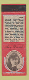 Matchbook Cover - 1930's Diamond Movie Stars Ann Dvorak RED