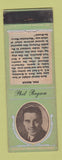 Matchbook Cover - 1930's Diamond Movie Stars Phil Regan GREEN