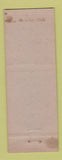 Matchbook Cover - 1930's Diamond Movie Stars Leo Carrillo  GREEN