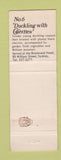 Matchbook Cover - Boulevard Hotel Sydney Australia