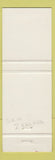 Matchbook Cover - Von Tempsky's Motel Hamilton New Zealand