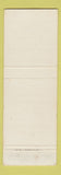 Matchbook Cover - Vaucluse Hotel Richmond Australia SAMPLE