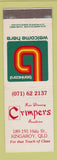 Matchbook Cover - Crimpers Hair Salon Kingaroy Australia