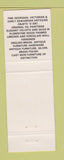 Matchbook Cover - Antique Corner Objets D Art Narrandera Australia