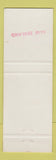Matchbook Cover - Superior Cryosol Cattle Vaccine Lamberthurst Kent New Zealand