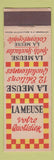 Matchbook Cover - La Meuse Votre Quotidien Belgium