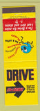 Matchbook Cover - Drive En Zone Car Wash Australia
