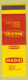 Matchbook Cover - Maggi Meats SAMPLE WEAR