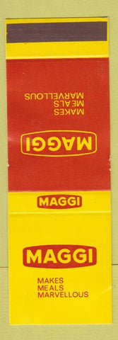 Matchbook Cover - Maggi Meats SAMPLE WEAR