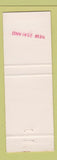 Matchbook Cover - Mann Hardware Tauranga New Zealand
