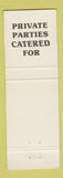 Matchbook Cover - Greek Restaurant Dionysos Manly Australia