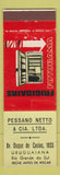 Matchbook Cover - Frigidaire Refrigerator Pessano Netto Brazil
