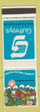Matchbook Cover - Guthreys New Zealand Tours SAMPLE