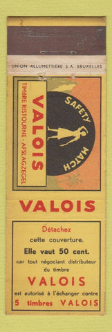 Matchbook Cover - Valois Safety Matches Belgium