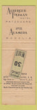 Matchbook Cover - Virrey De Menzoa Hotel Morelia Mexico
