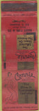 Matchbook Cover - Connie Chic shoes girlie Los Angeles CA WORN long