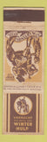 Matchbook Cover - Verkocht Winter Hulp Ten Bate Van Belgium