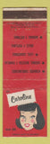 Matchbook Cover - Telas Carolina Mexico WORN