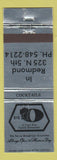 Matchbook Cover - Big O Restaurant Redmond OR