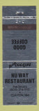Matchbook Cover - Nu Way Restaurant Clayton NM